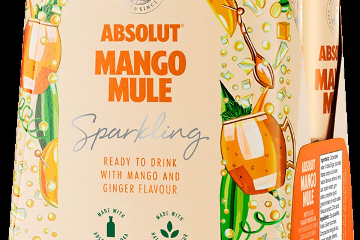 Absolut - Mango Mule (4 x 355ml Can)