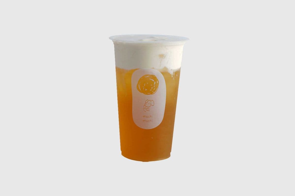 Jasmine Green Tea with Cream Foam