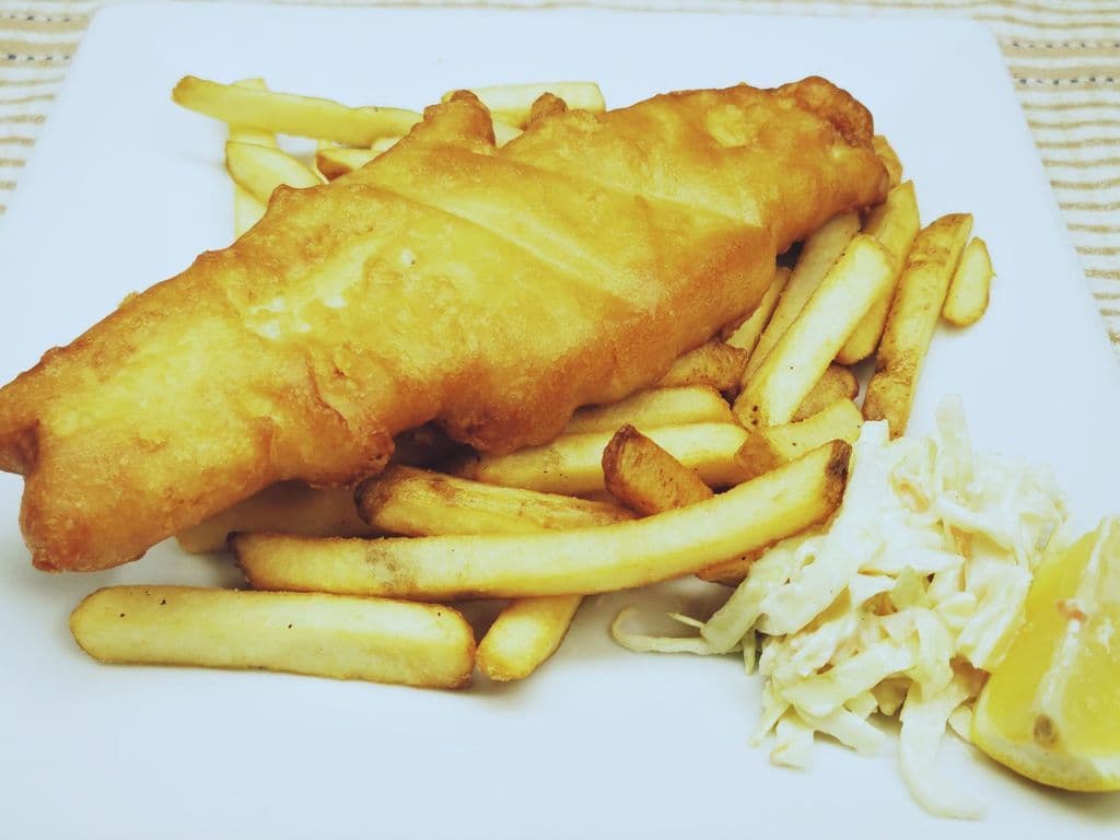 Haddock & Chips 1pc