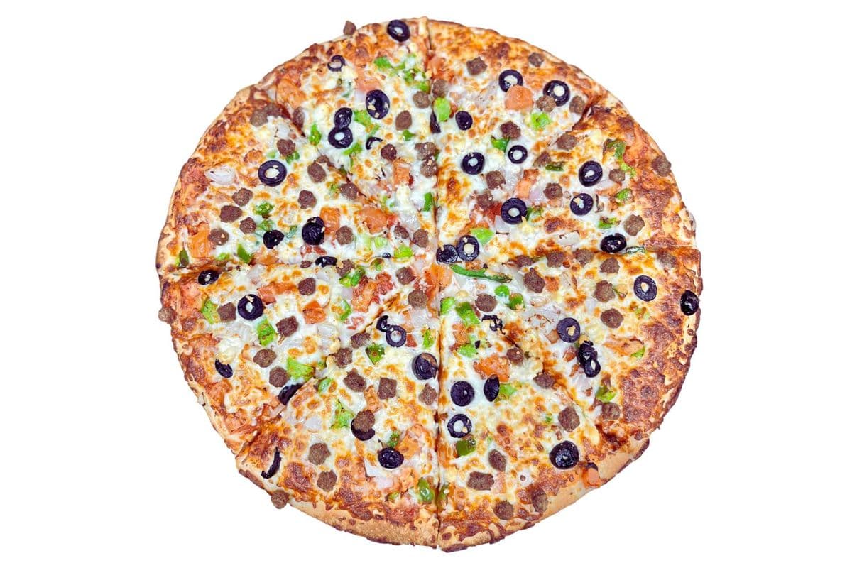 Large Greek Lovers Pizza