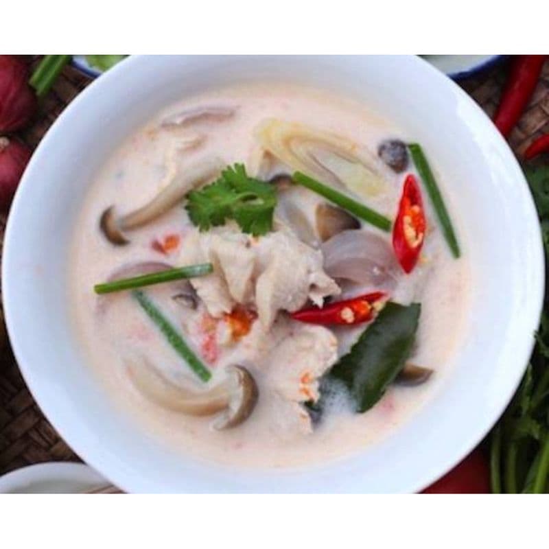 Tom Kha ( Coconut based ) w/ jasmine Rice