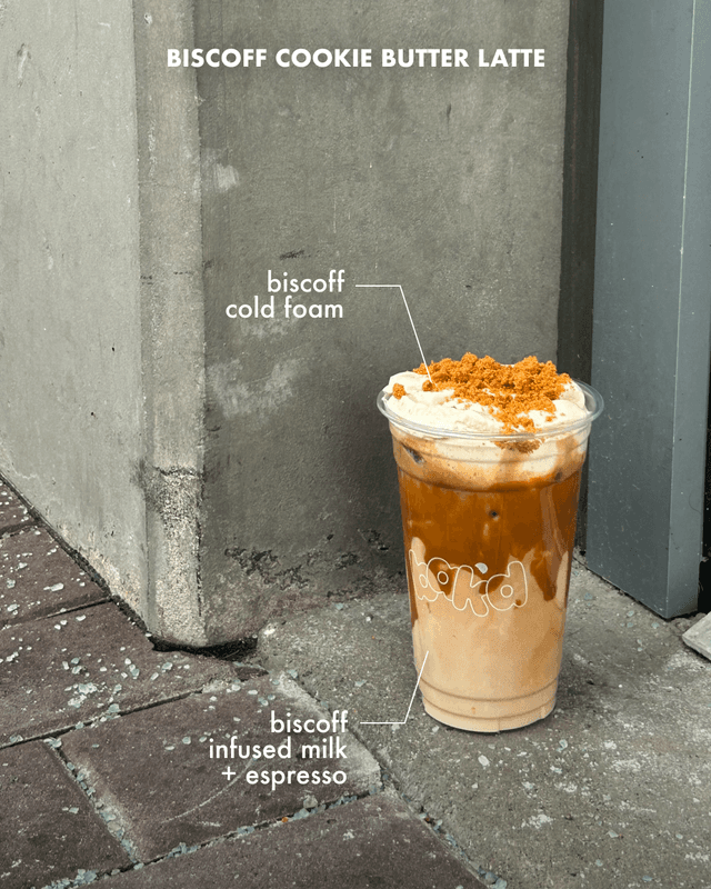 Iced Biscoff Cookie Butter Latte