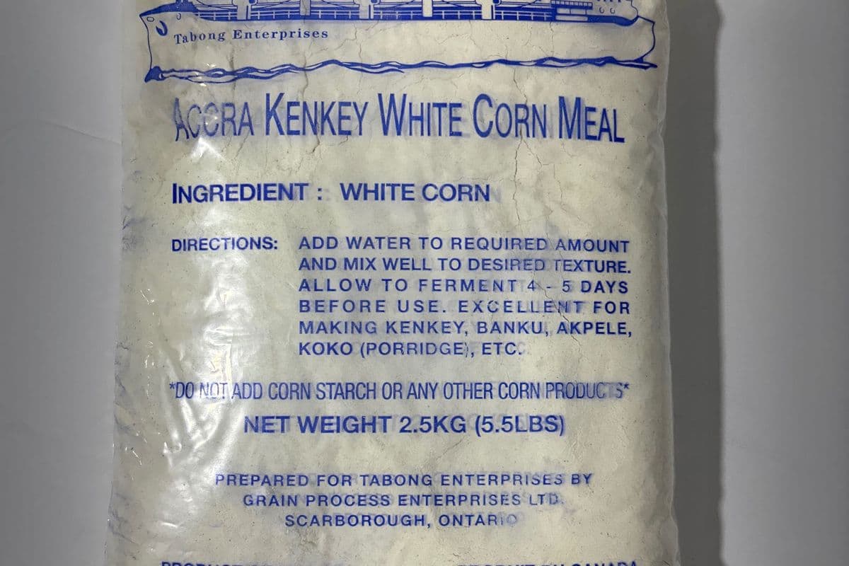 Accra Kenkey Corn Meal (2.5kg)