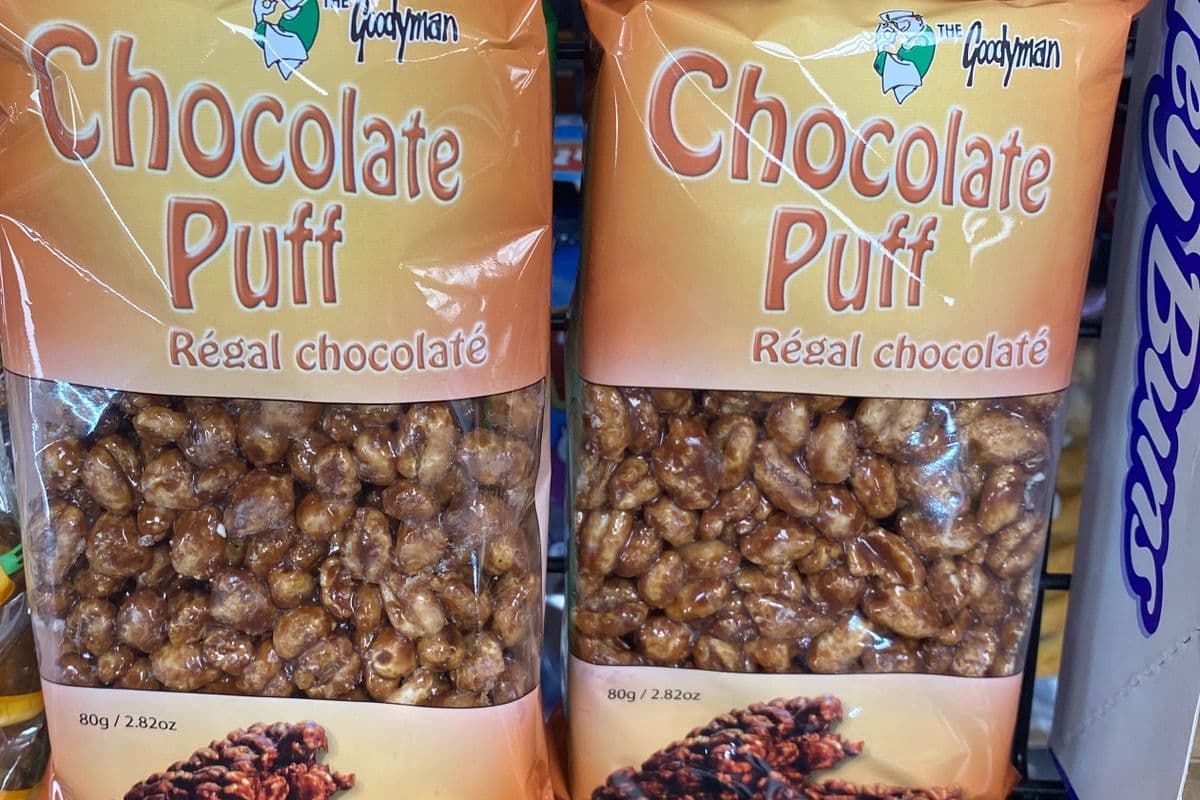 Chocolate puff (80g) (330 Cal)