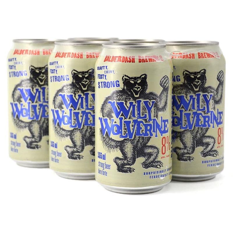 Wily Wolverine Strong Lager (6 Pack)