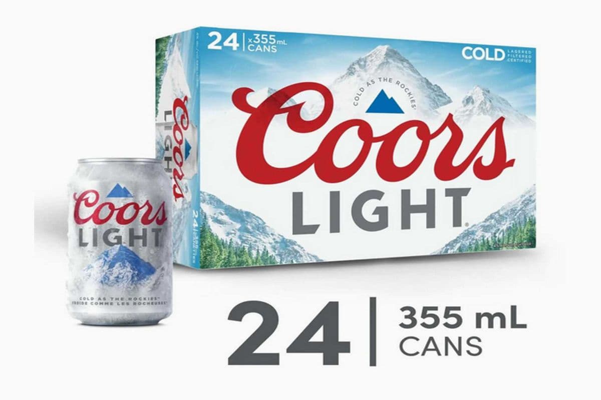 COORS LIGHT (24 x 355 ML)