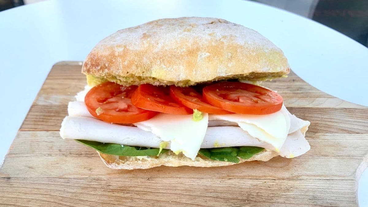 Turkey and Avocado Panini