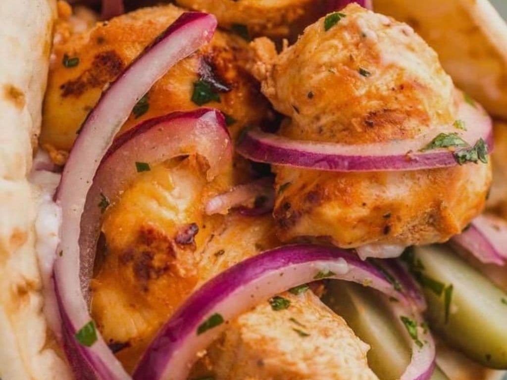 Shish Tawouk Wrap
