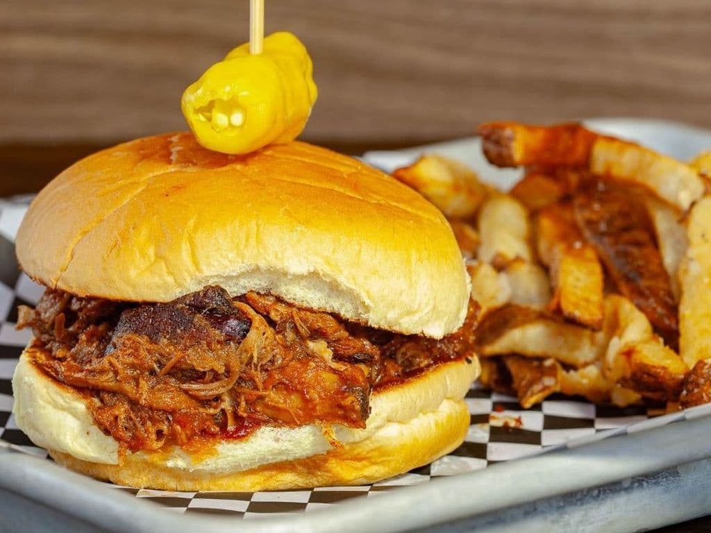 Kids' Pulled Pork Sandwich