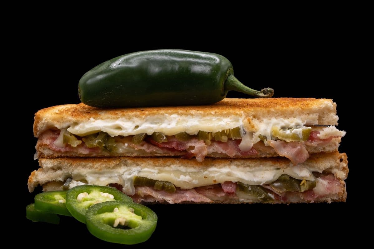 Jalapeno Popper Grilled Cheese