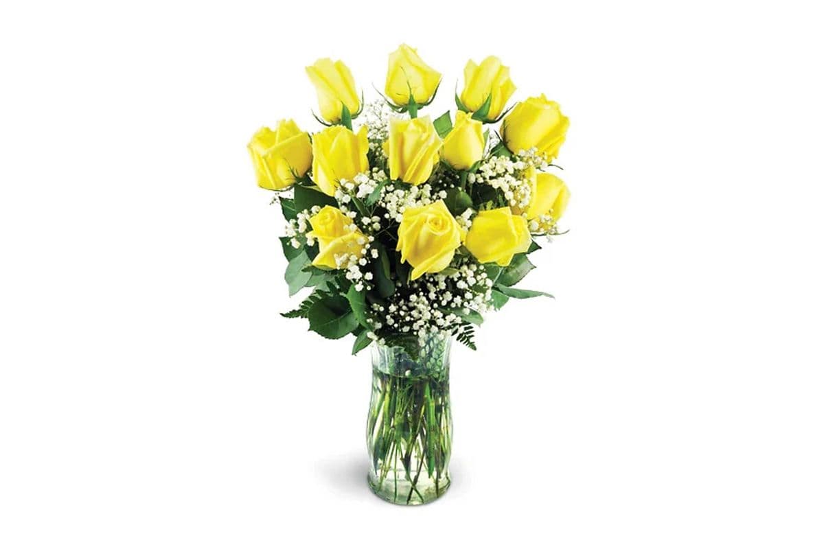 Classic Yellow Roses