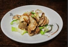 Fried Pork with Ginger Sauce