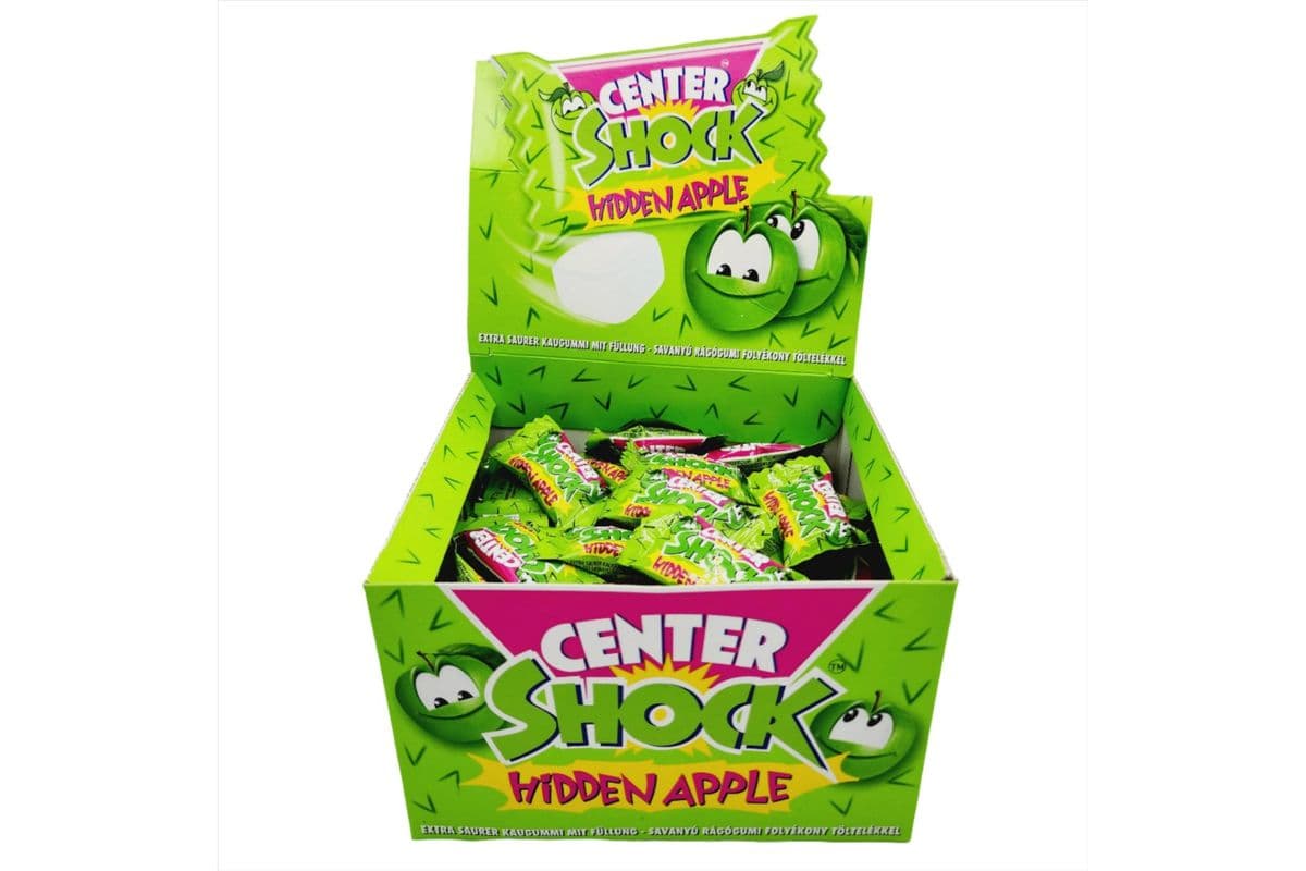 Center Shock Sour Candy Hidden Apple