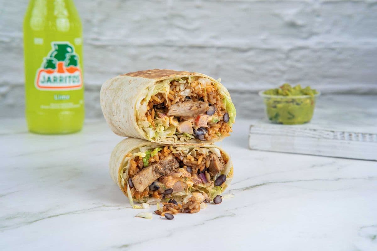 ***New***Jerk Chicken Burrito