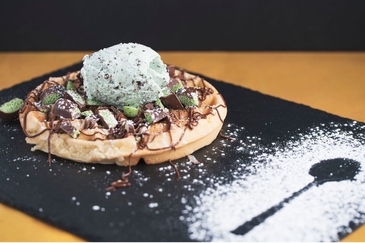 Minty Delight Waffle