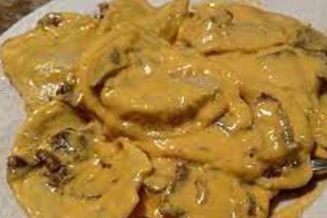 Cheese Steak Pierogi
