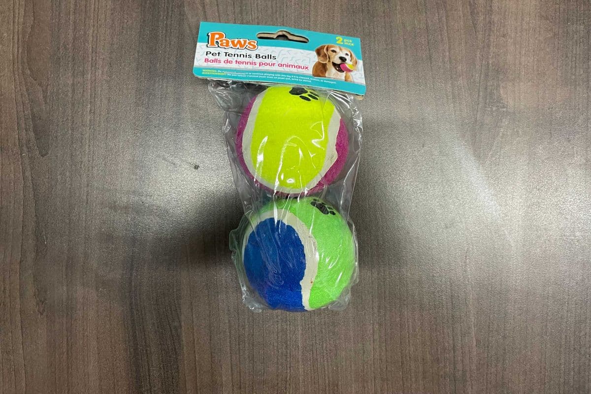 Dog Printed Tennis Balls 2pk (2 Pack)