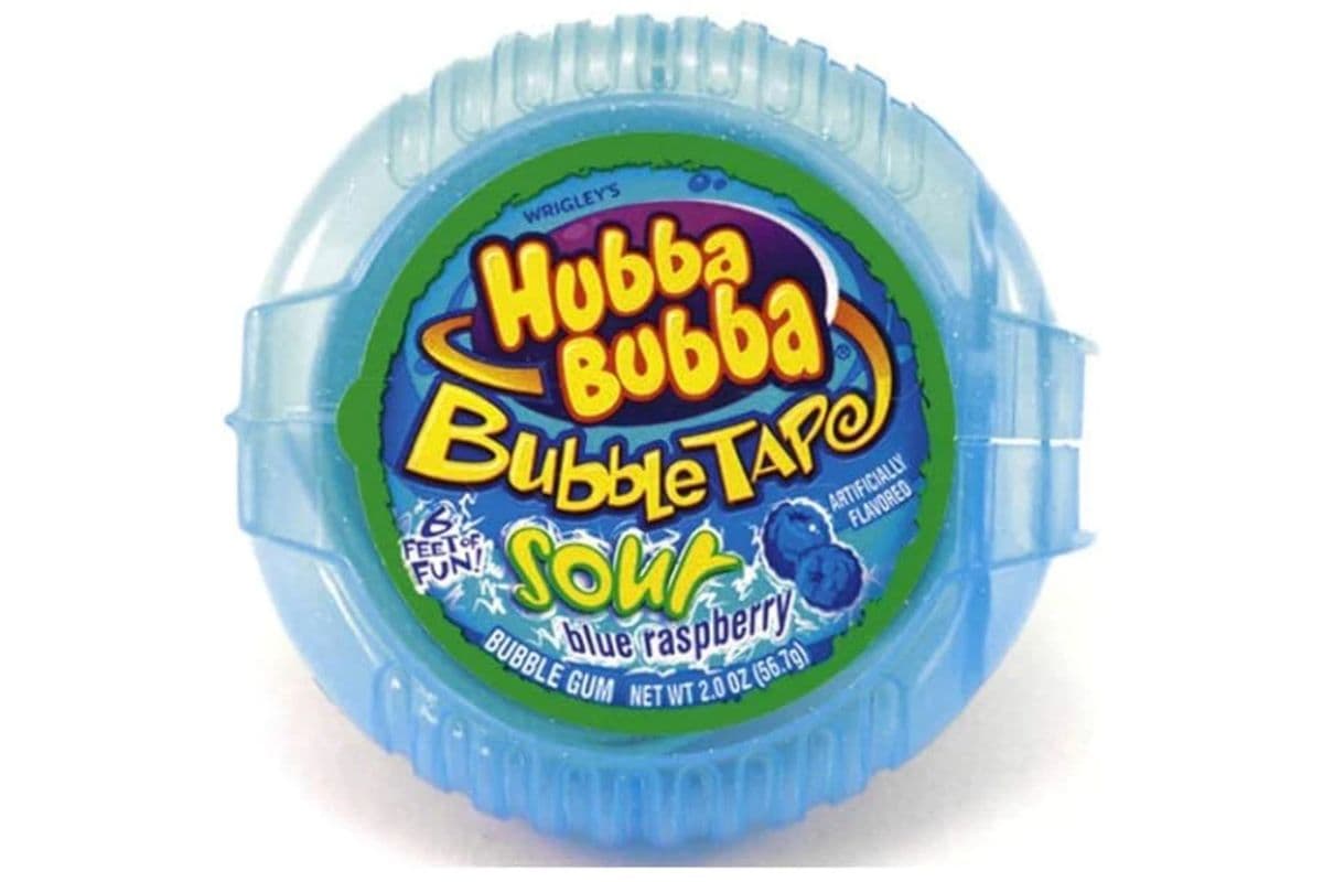 Hubba Bubba Bubble Sour Blue Raspberry (56.7 g)