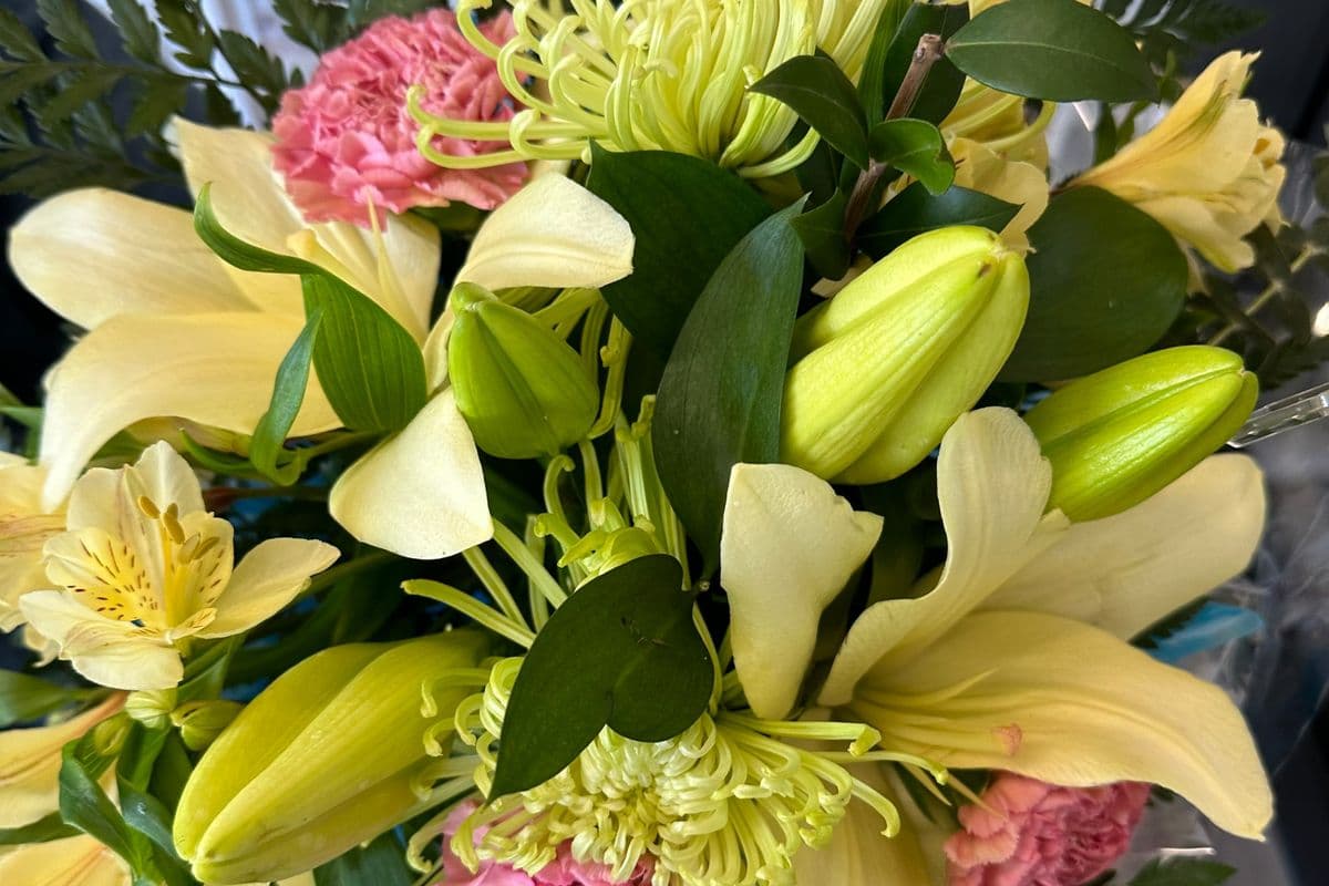 Soft and muted bouquet