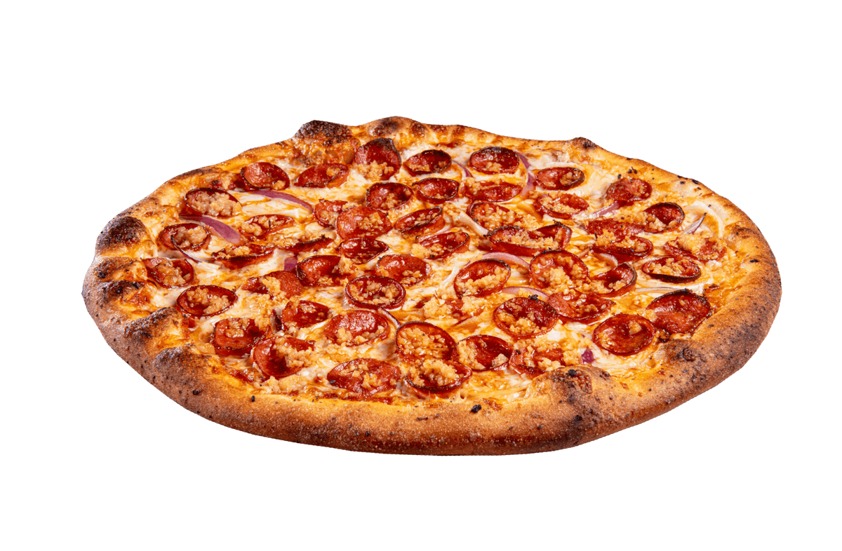 X-LARGE 16" - Stinkin' Cup N Char Pepperoni Pizza