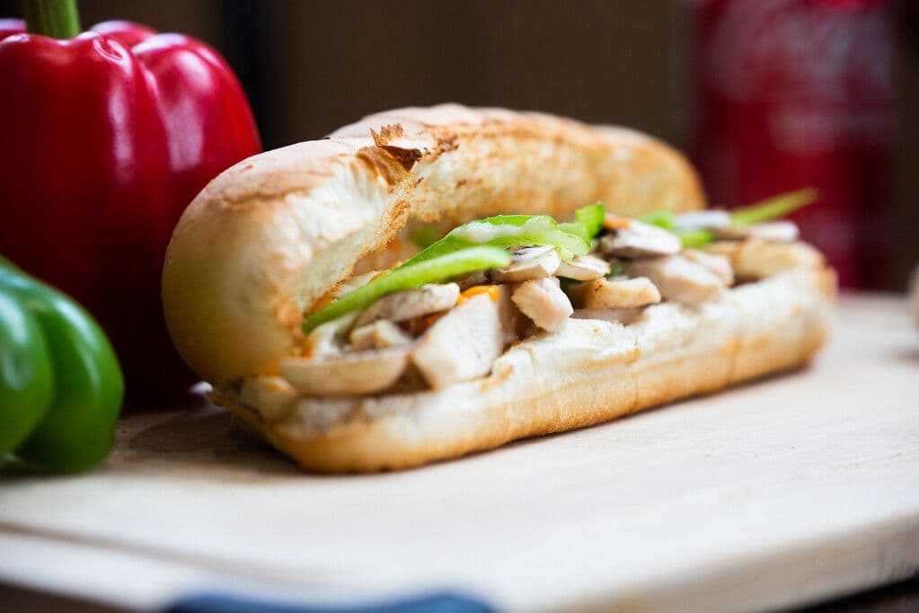 Oven Baked Chicken Sub