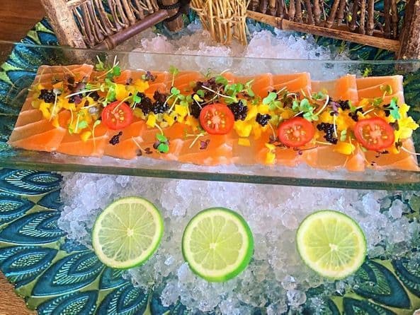 Vegan Salmon Carpaccio
