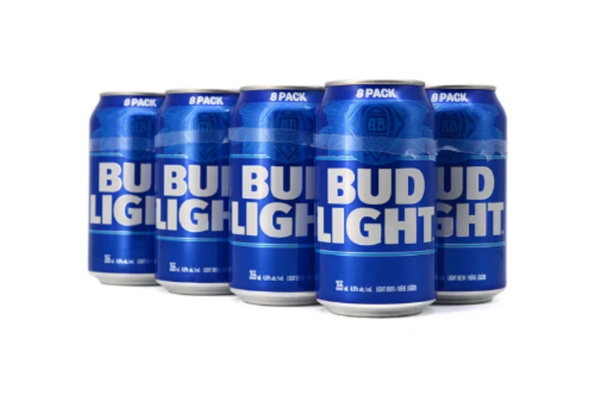 Bud Light 8PK 355ML CANS (8 x 355ml)