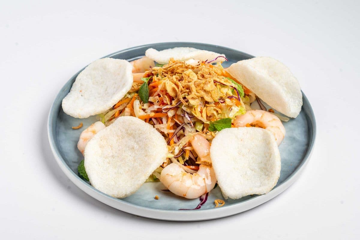 A3. Colorful Shrimp Salad / Gỏi Tôm Ngũ Sắc