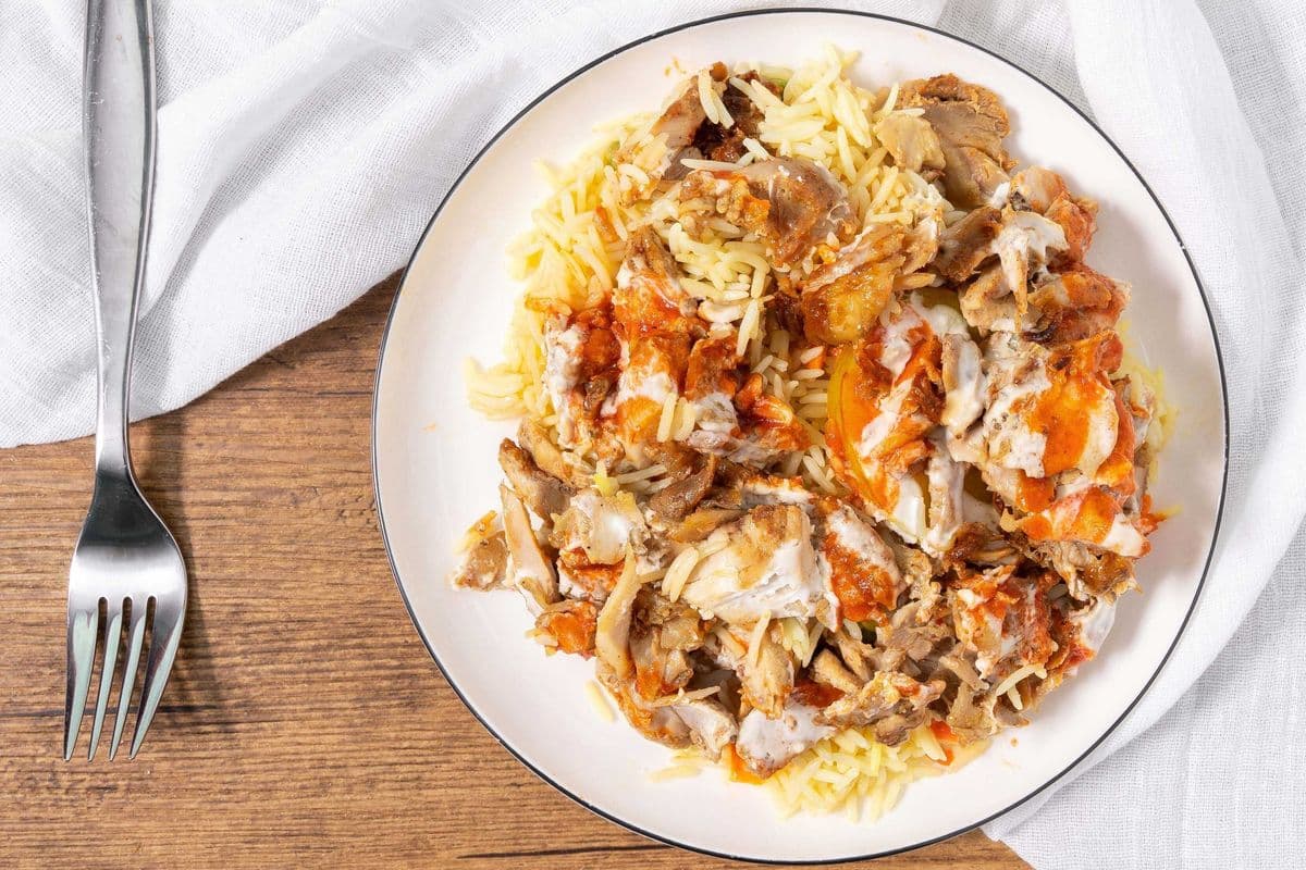 Chicken Shawarma on The Rice