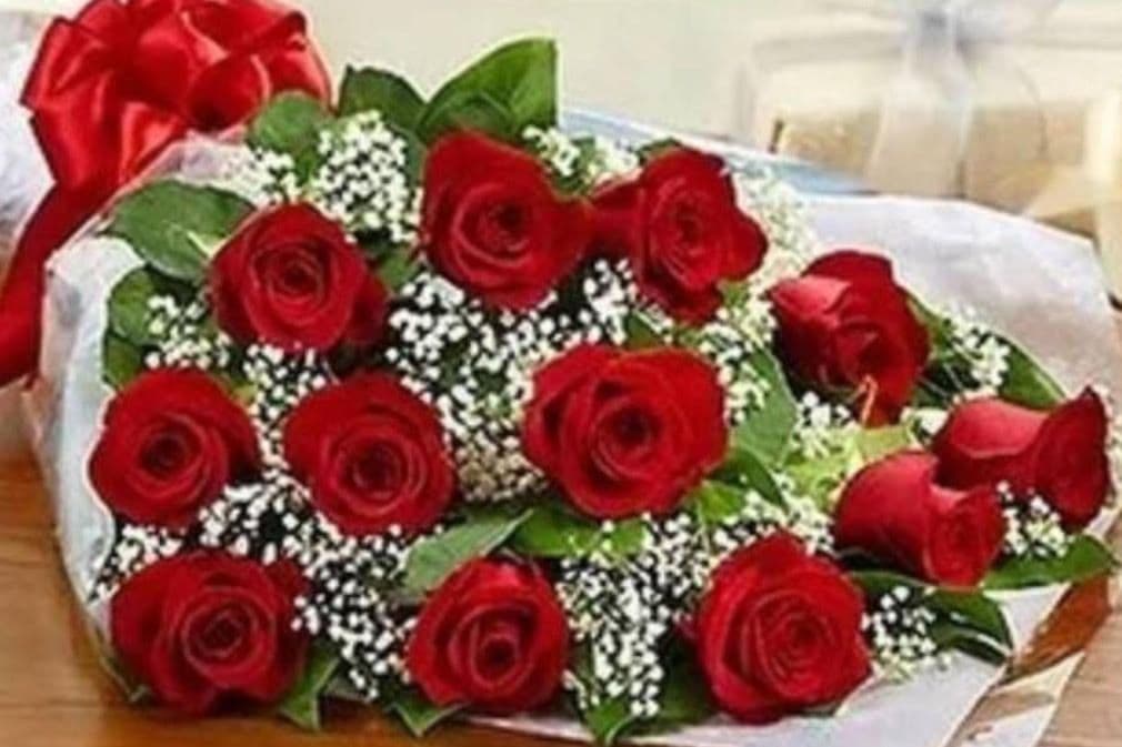Dozen Red Rose Bouquet