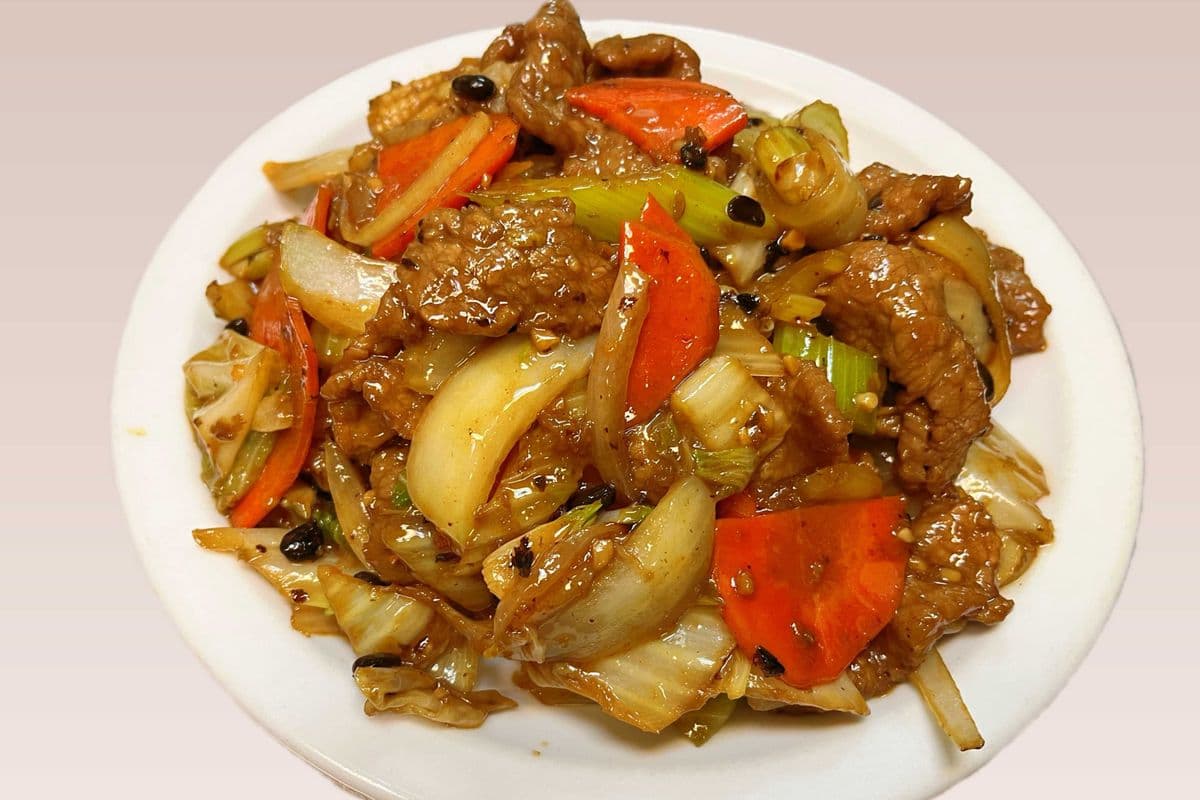 Beef with Black Bean Sauce
