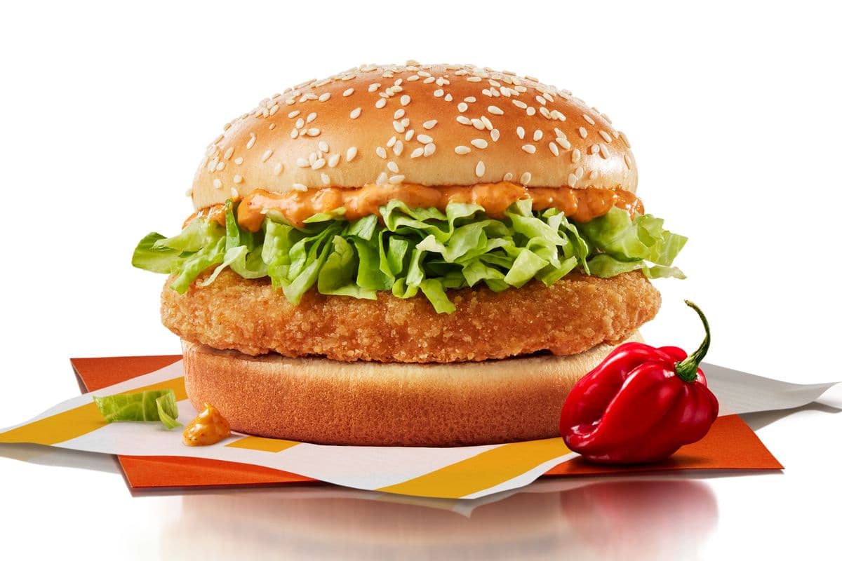 Spicier Scotch Bonnet McChicken [490.0 Cals]
