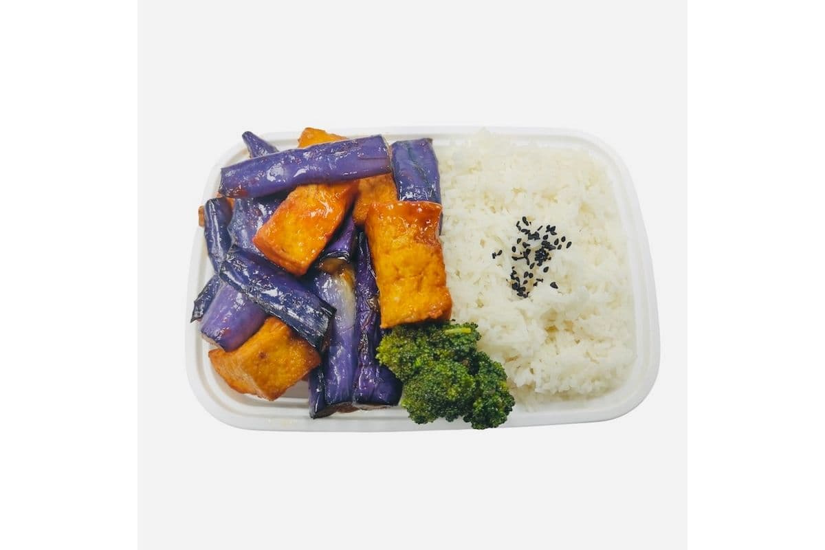 9. Braised Eggplants and Tofu