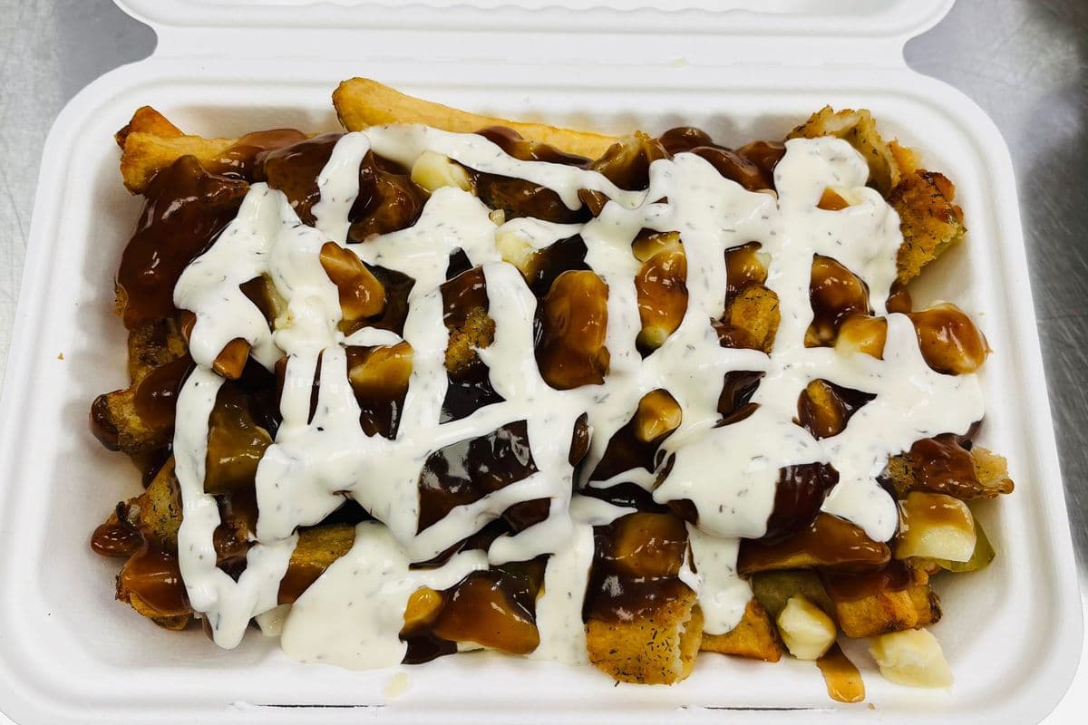 Creamy Dill Poutine
