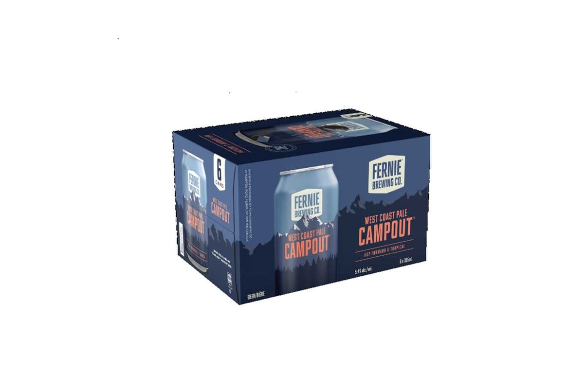 795563 - FERNIE BREWING CAMPOUT WEST COAST PALE (6 x 355ML CANS)