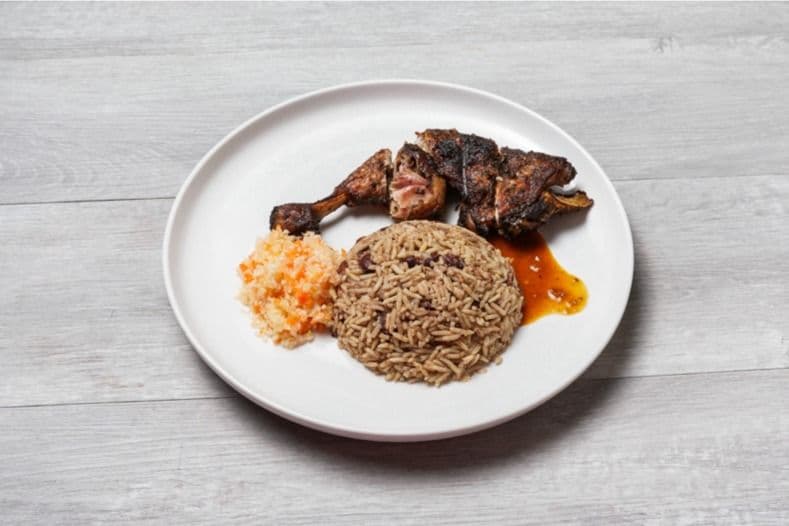 Big Jerk Chicken Dinner
