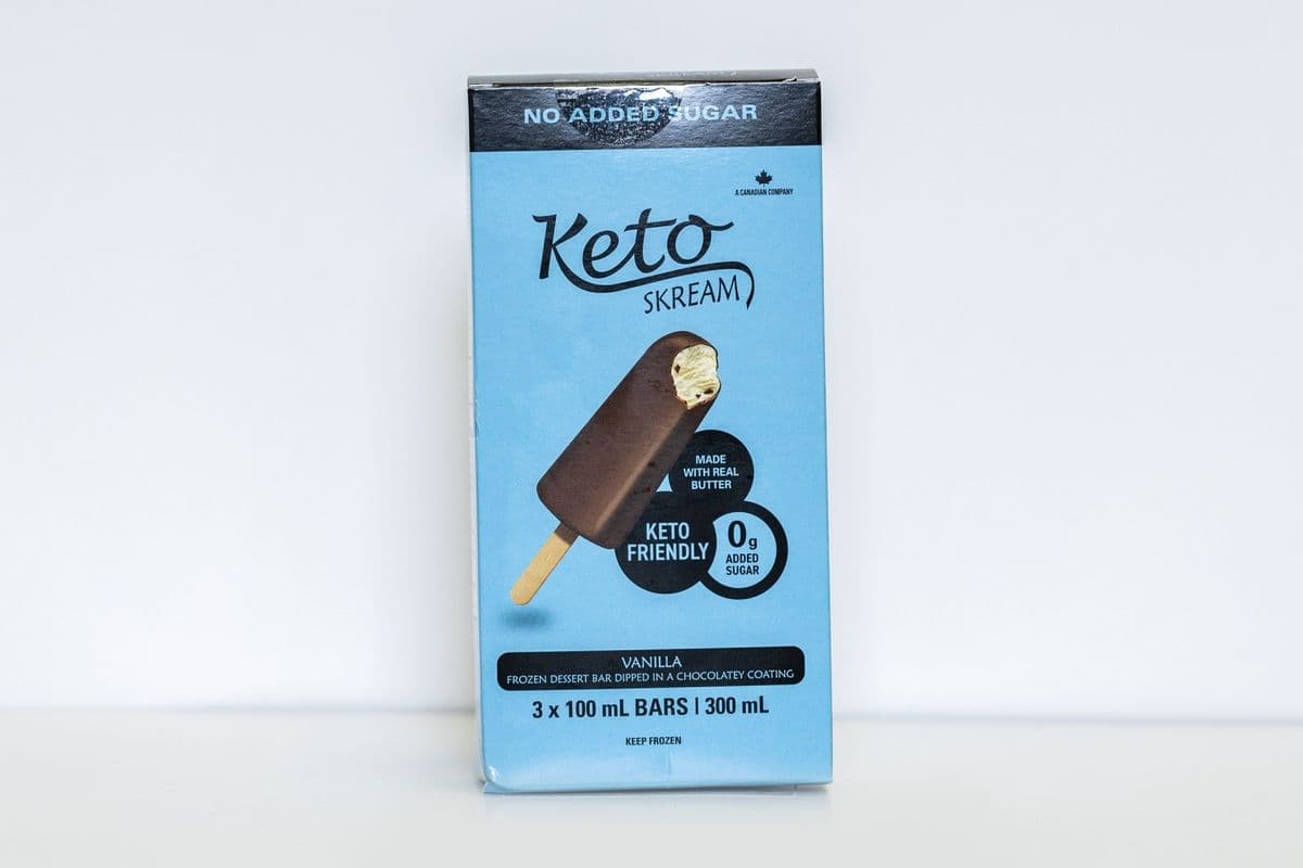 Keto Vanilla Ice Cream Bars (3 pcs)