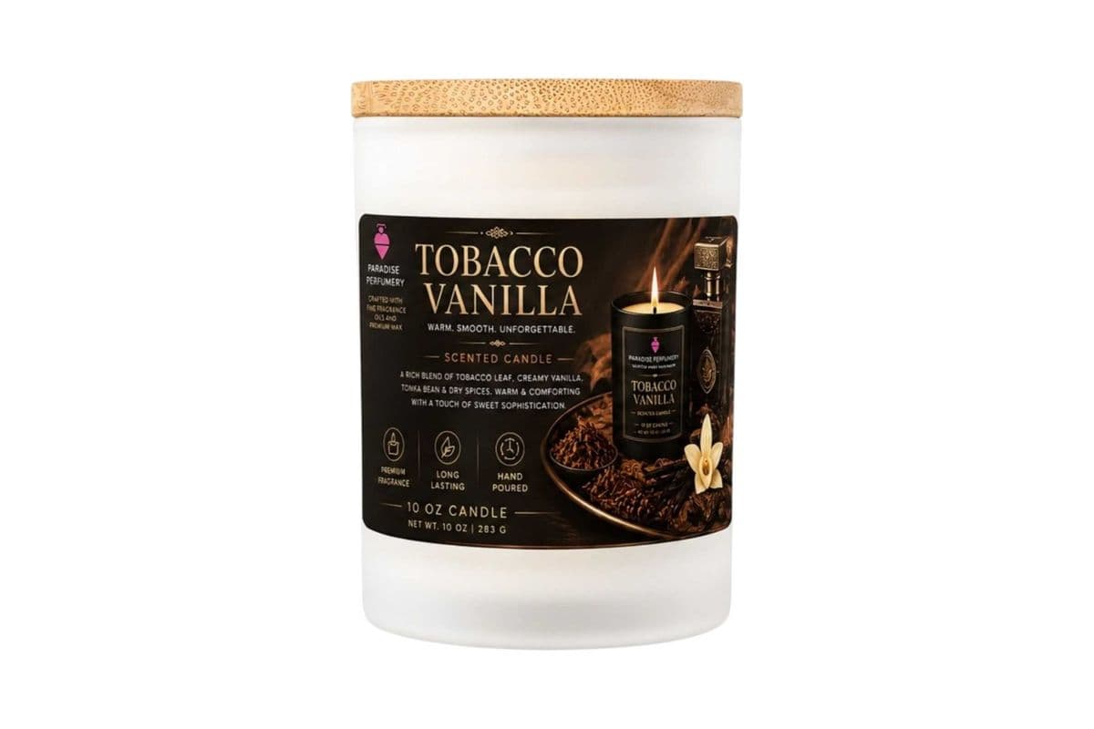 Paradise Tobacco Vanilla Candle (10oz)