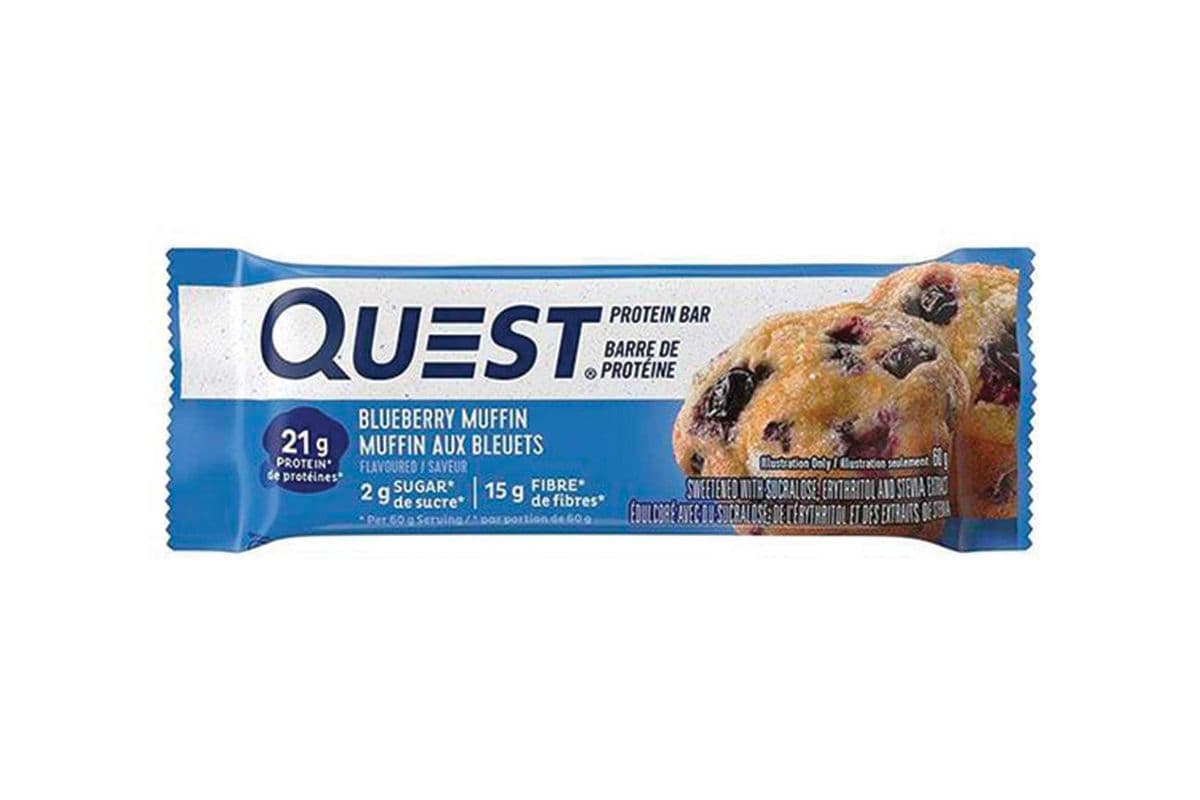 Quest- Barre Protein- Muffin aux Bleuets (60 g)