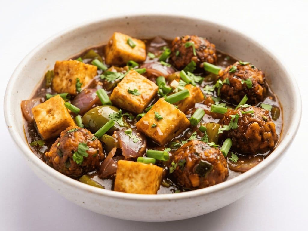 Veg. Paneer Manchurian