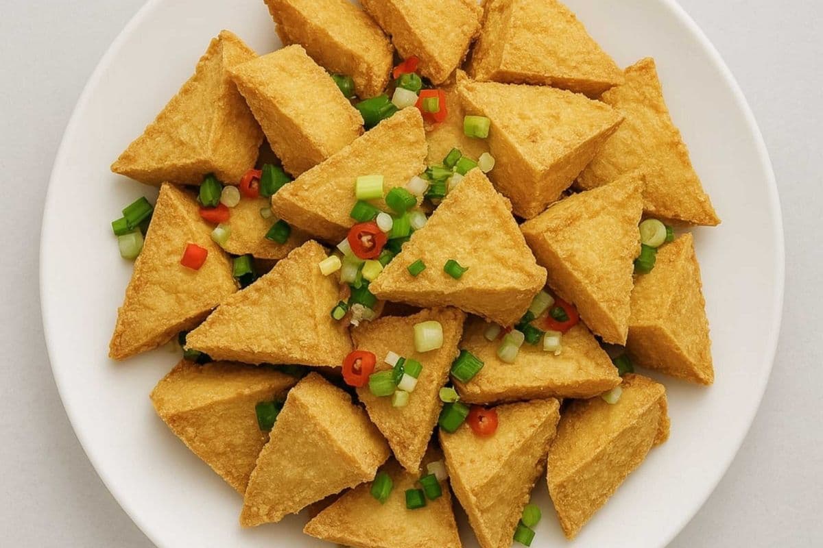 V3. Spicy Salted Tofu(Spicy) - 椒鹽豆腐(辣)