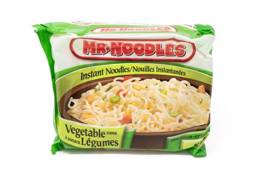 Mr . Noodle Vegetable