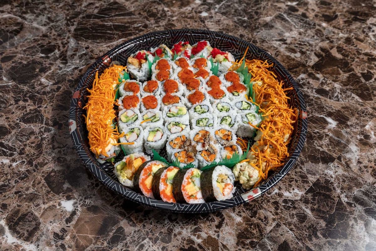 P2) Medium Roll Party Platter (10 rolls)
