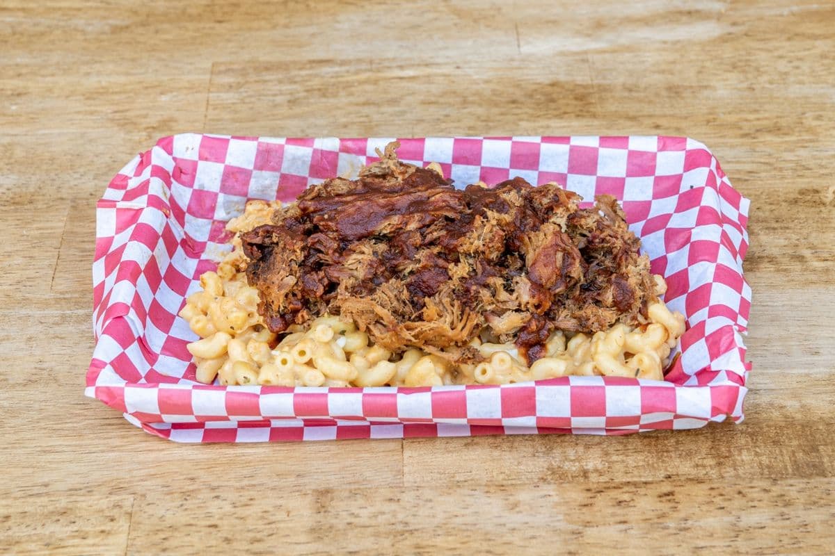 Pulled Pork Mac and Cheese