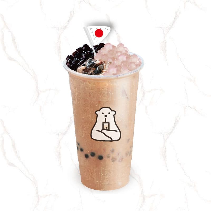1. One Babo Milk Tea  / 1.Thé au lait One Babo