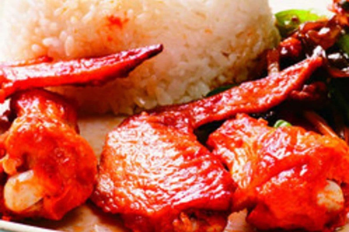 奥尔良烤翅+烤一口肠双拼套餐 + 汽水 BBQ Chicken Wings and Sausage Combo + Pop