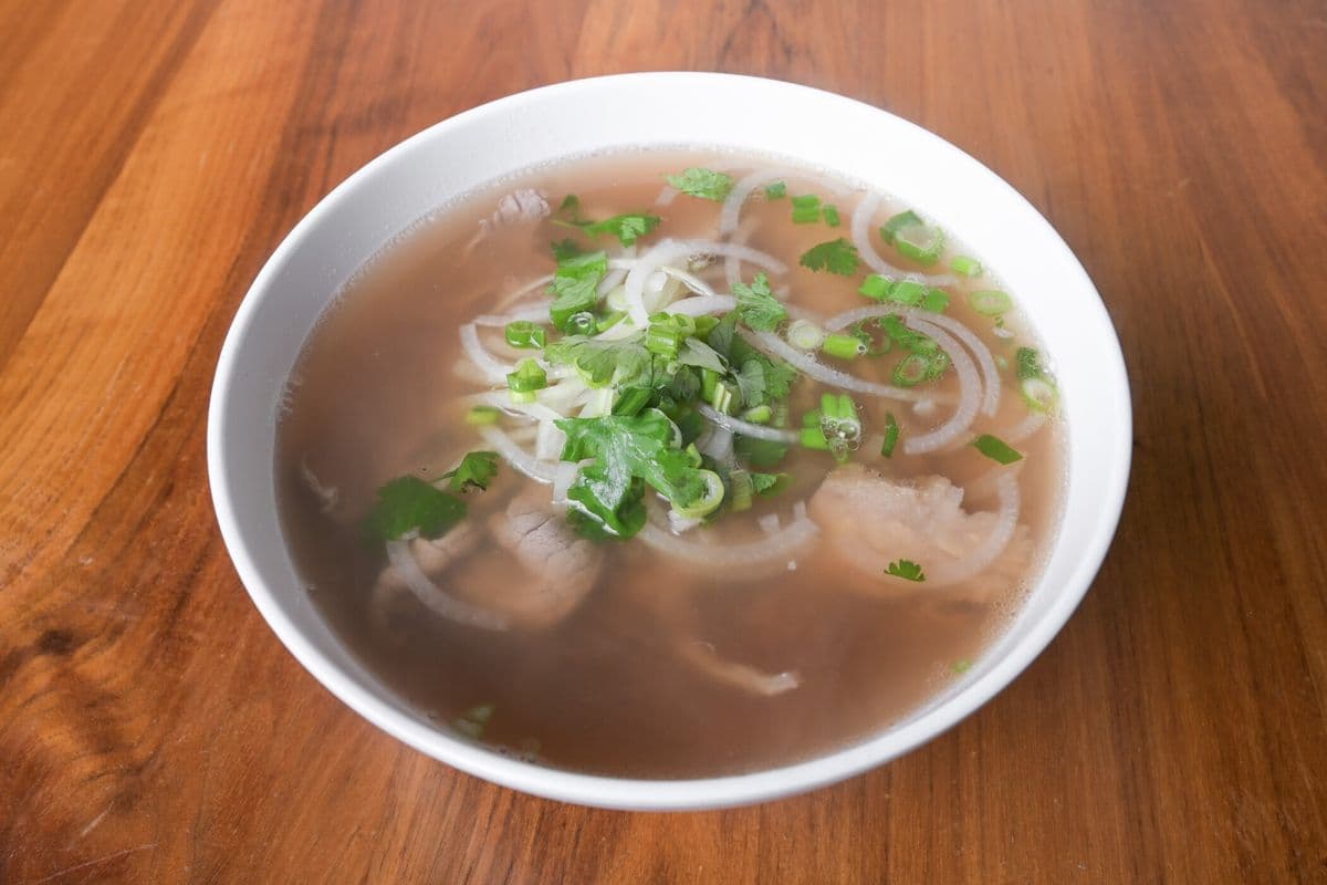 Soupe tonkinoise au boeuf