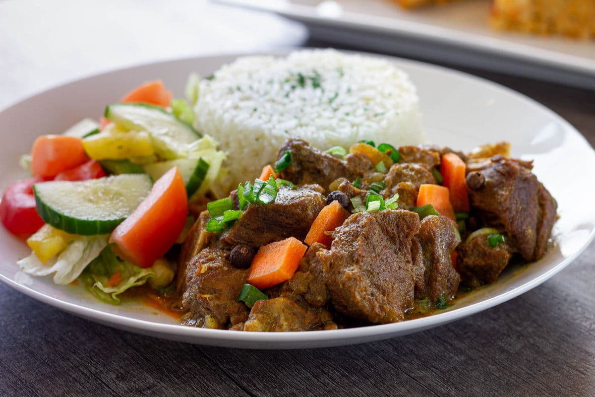 Curry Goat Dinner
