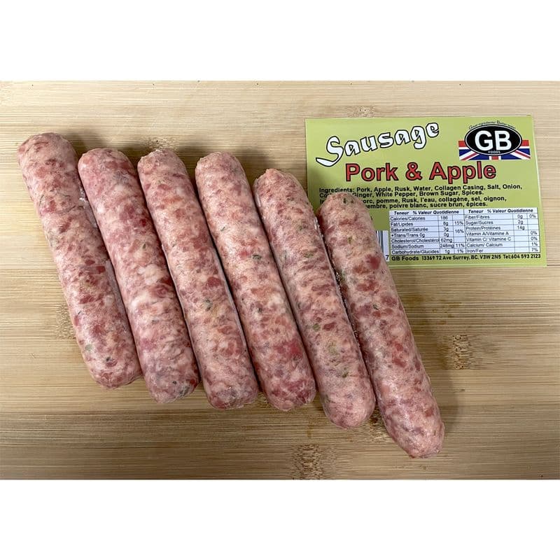 GB Foods - Pork and Apple Sausage