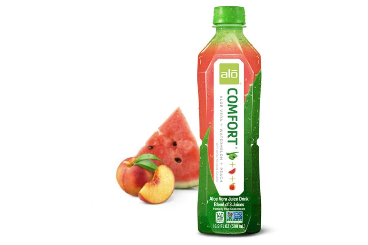 Alo Comfort Watermelon and Peach Drink